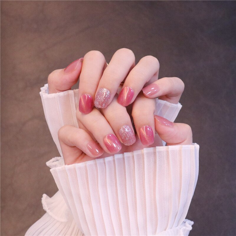 Cat Eye Phototherapy Nail Patch - Orchid Unique