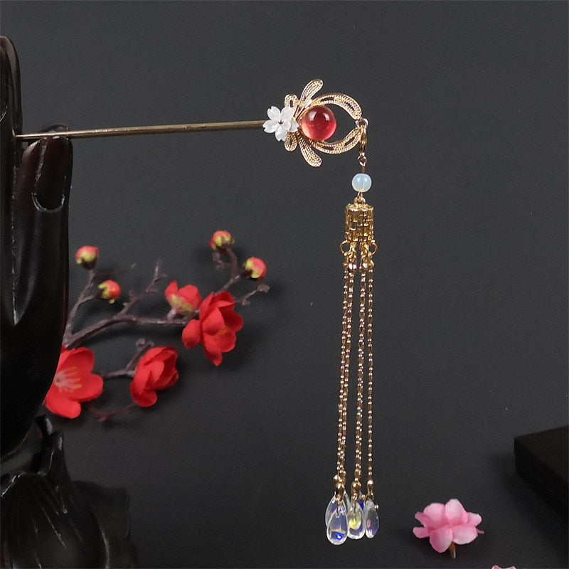 Antique hair ornaments - Orchid Unique