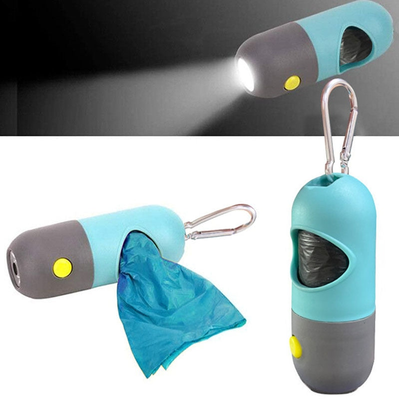 Set of waste bags and LED light - Orchid Unique