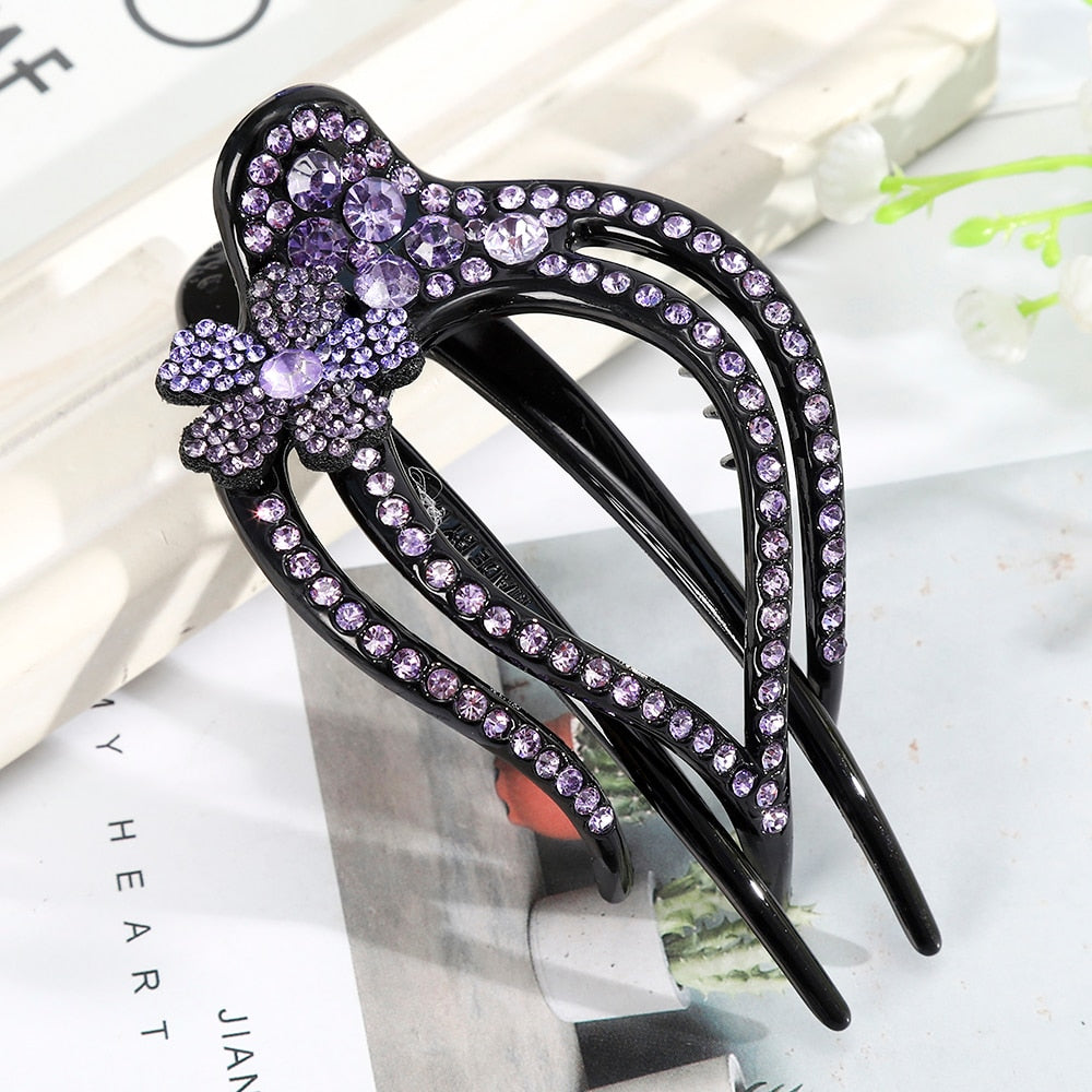 Hair Clips - Orchid Unique