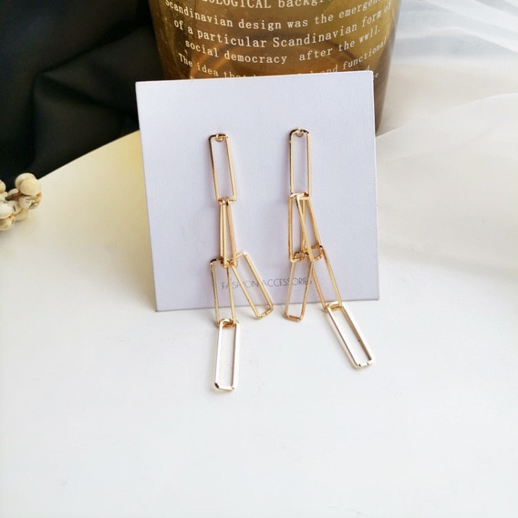 Trendy  Drop Earrings - Orchid Unique