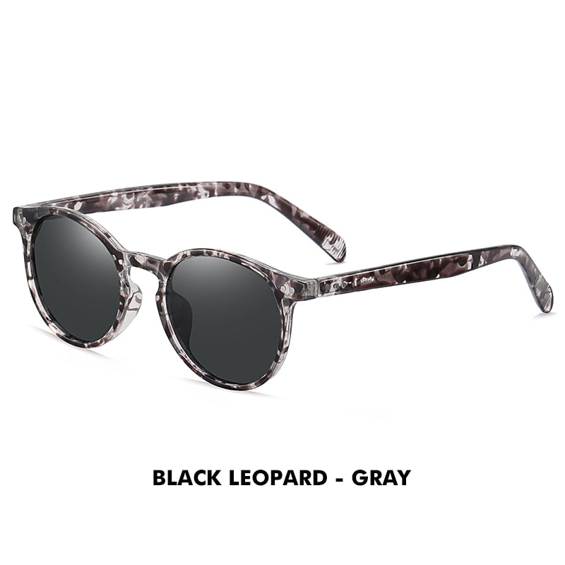 Retro Round Sunglasses - Orchid Unique