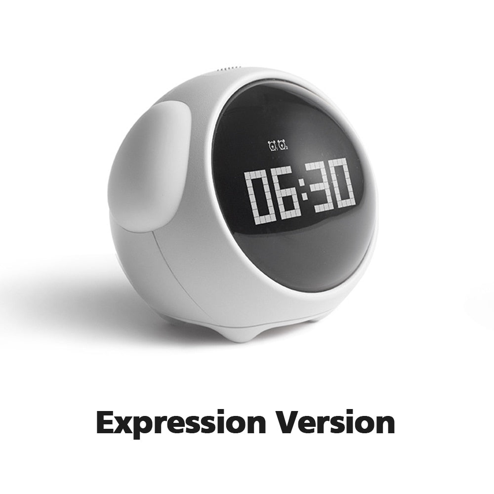 Cute Expression Alarm Clock - Orchid Unique