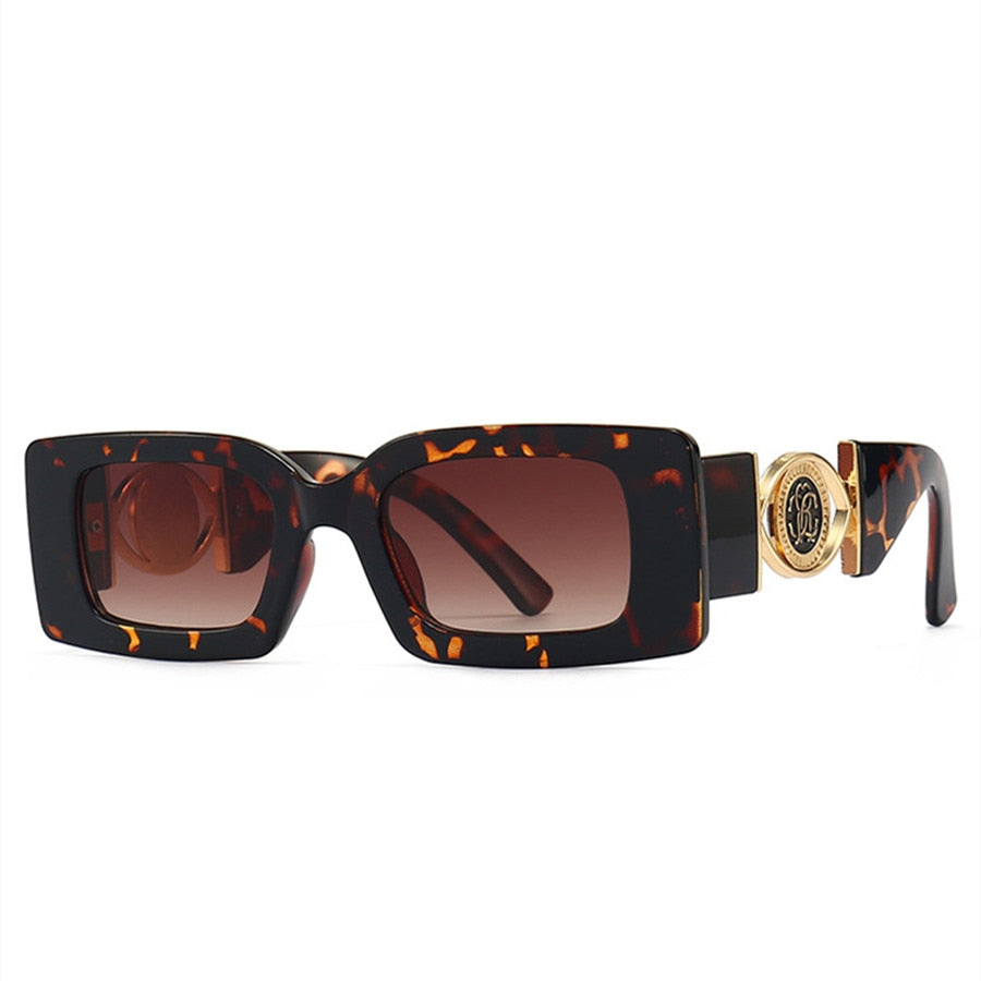 New Retro Square Sunglasses - Orchid Unique