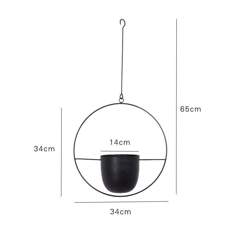 Iron Hanging Flower Pot - Orchid Unique  SPECIFICATIONS Type: Hanging Baskets Set Type: NO Metal Type: Cast Iron Material: Metal Round black-Oval black Iron Hanging Flower Pot SPECIFICATIONS Type: Hanging Baskets Set Type: NO Metal Type: Cast Iron Material: Metal (Store description)  5 4 96591000  (Store description) 14:200006151#Round black-14:200006153#Oval black Round black-Oval black Orchid  Vases