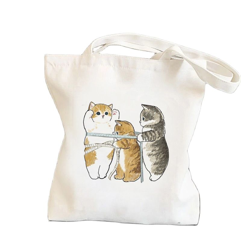 Cat Shark Shopping Bag - Orchid Unique