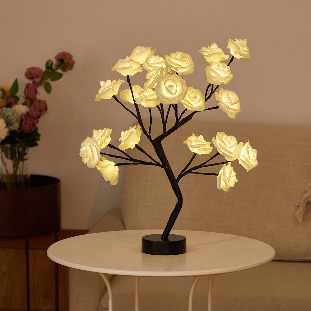 Bonsai Tree Night Lights - Orchid Unique