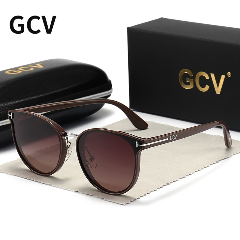Polarized Cat Eye Sunglasses - Orchid Unique