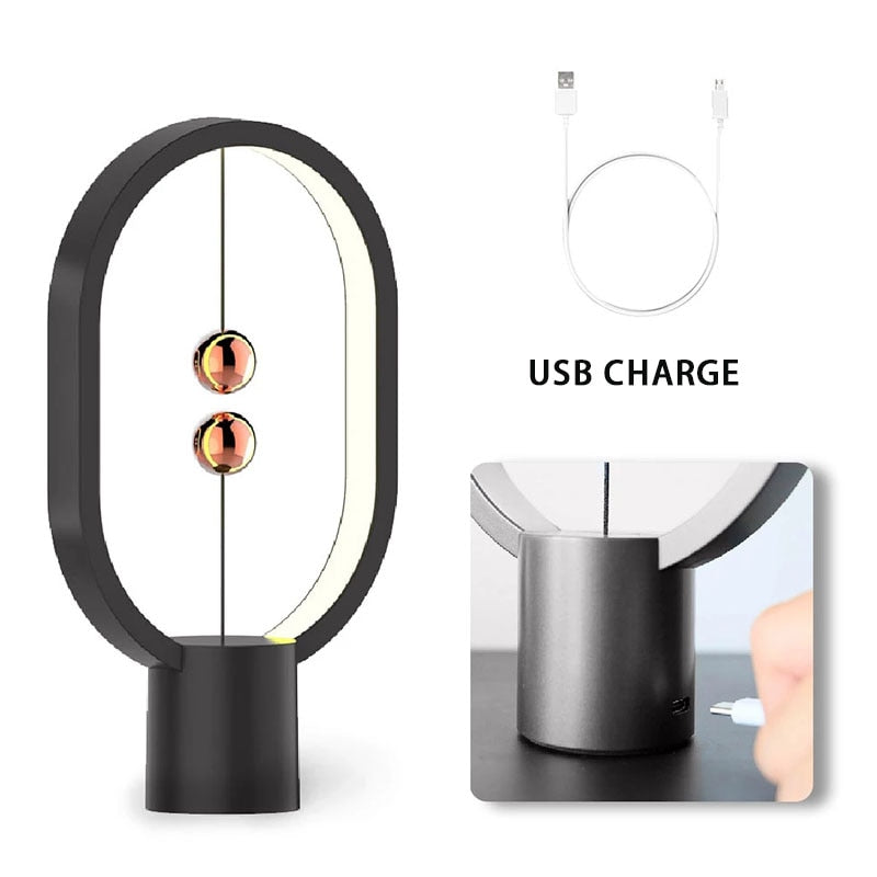 Night Light Balance Lamp - Orchid Unique