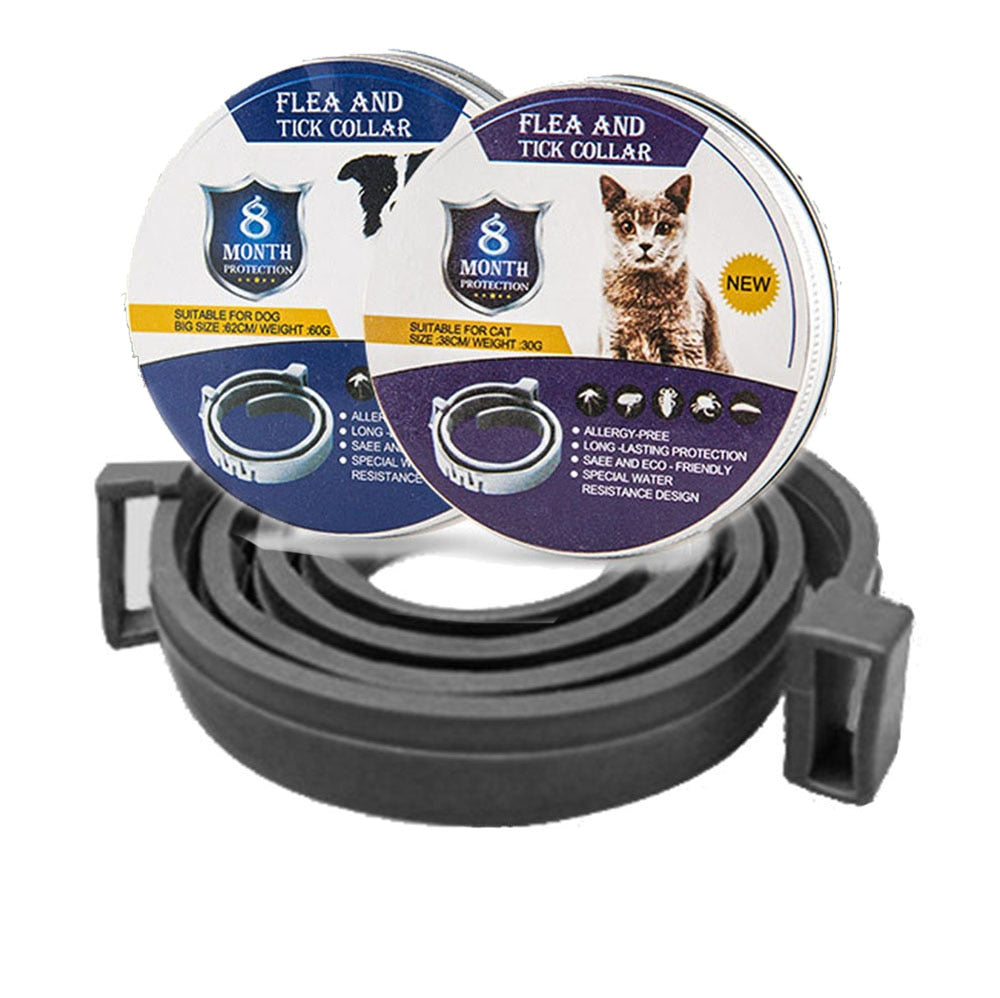 Adjustable Pet Collar Flea & Tick Prevention - Orchid Unique