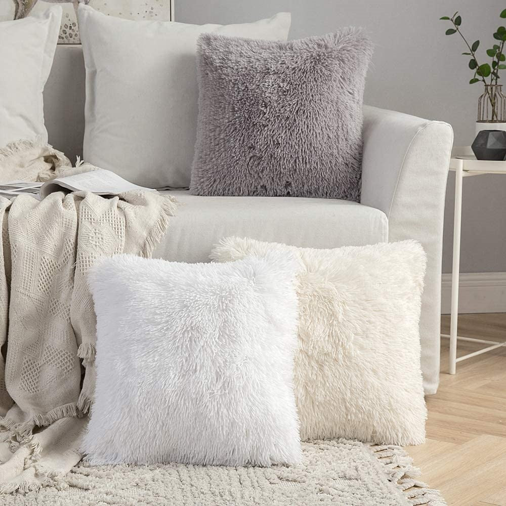 Soft Fluffy Cushion Cover - Orchid Unique