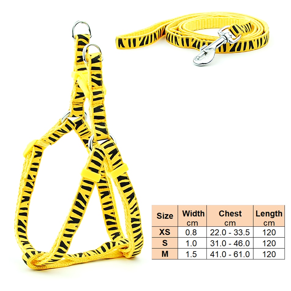 Adjustable small dog and cat harness - Orchid Unique