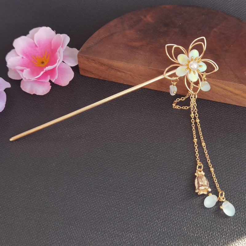 Antique hair ornaments - Orchid Unique