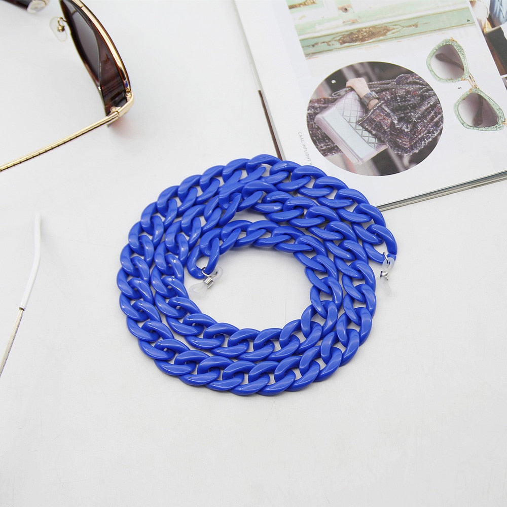 Acrylic Glasses Chains Holder Cord - Orchid Unique