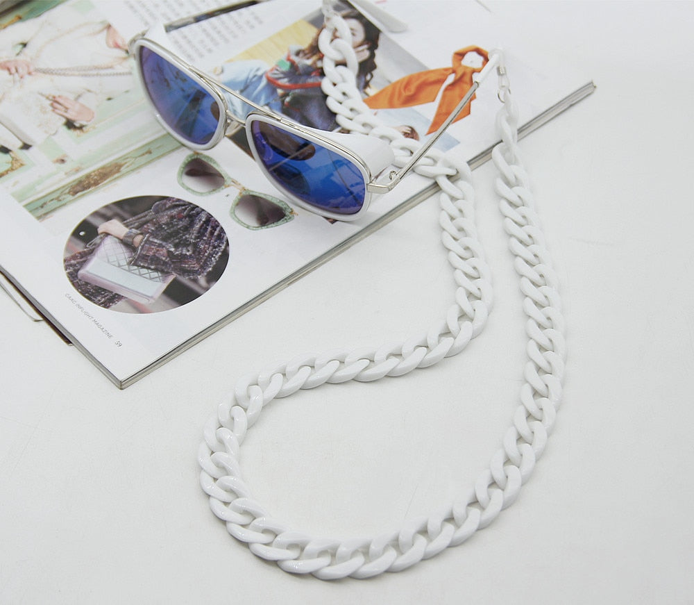 Lanyard Acrylic Glasses Chains - Orchid Unique