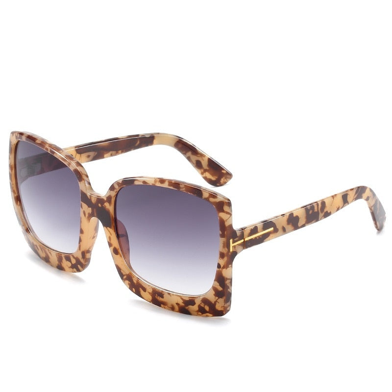 Big Frame Gradient Sunglasses - Orchid Unique