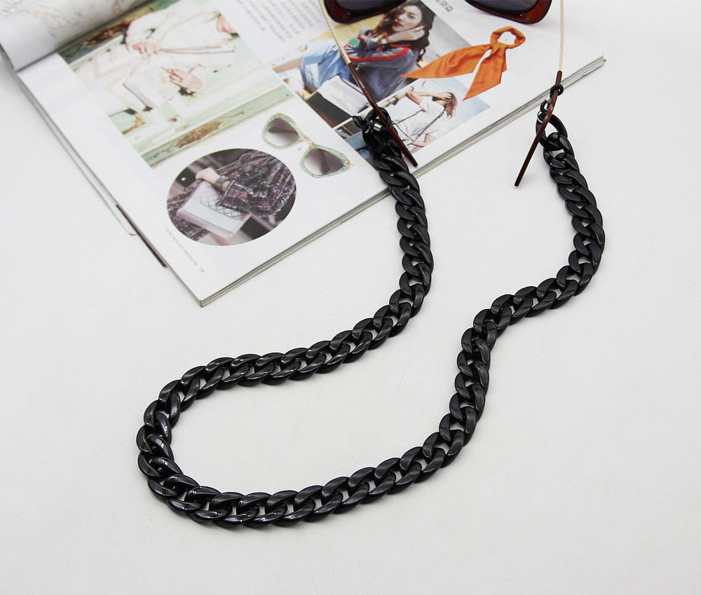 Lanyard Acrylic Glasses Chains - Orchid Unique