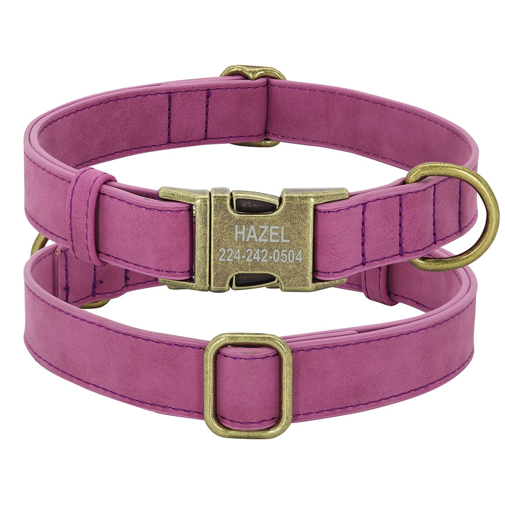 Dog ID Collar - Orchid Unique