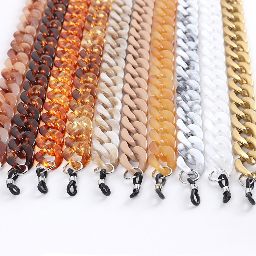 Lanyard Acrylic Glasses Chains - Orchid Unique