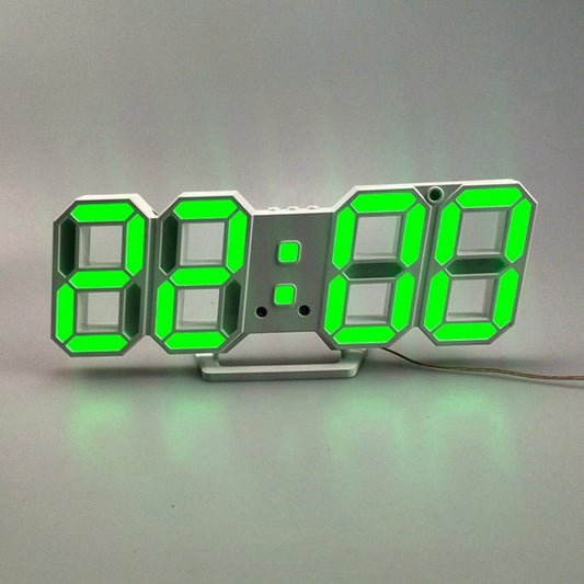 Digital 3D LED Alarm Clock - Orchid Unique