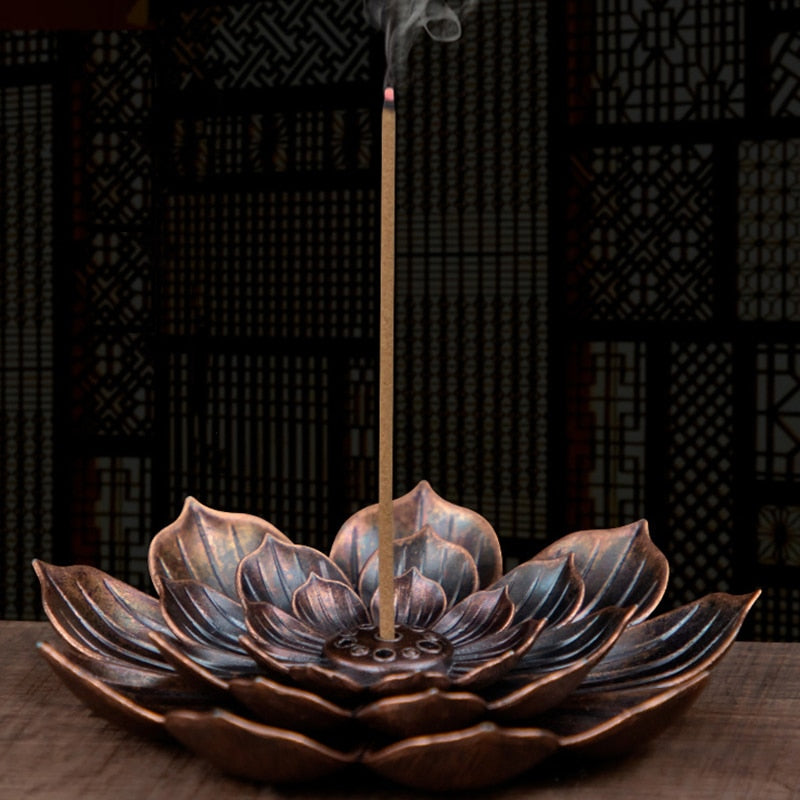 luxury  incense stick holder - Orchid Unique