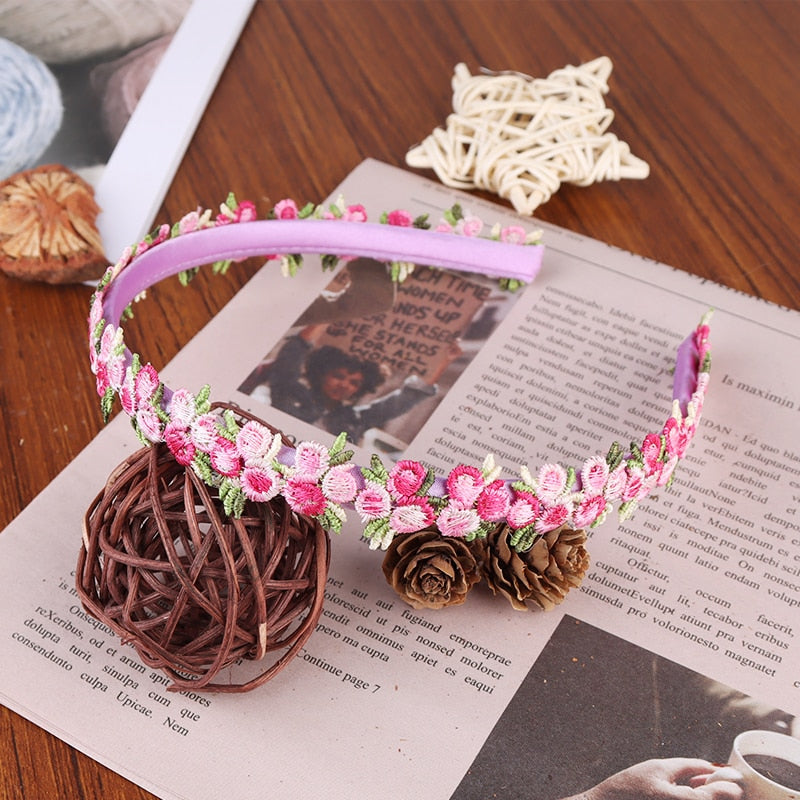 Boho Chic Hair Bands - Orchid Unique