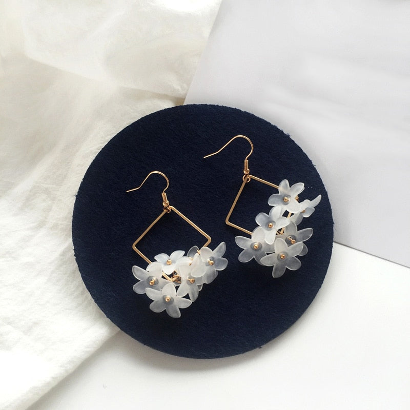 Flower Handmade Bohemia Earrings - Orchid Unique