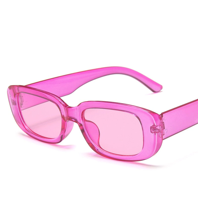 Retro Square Sunglasses - Orchid Unique