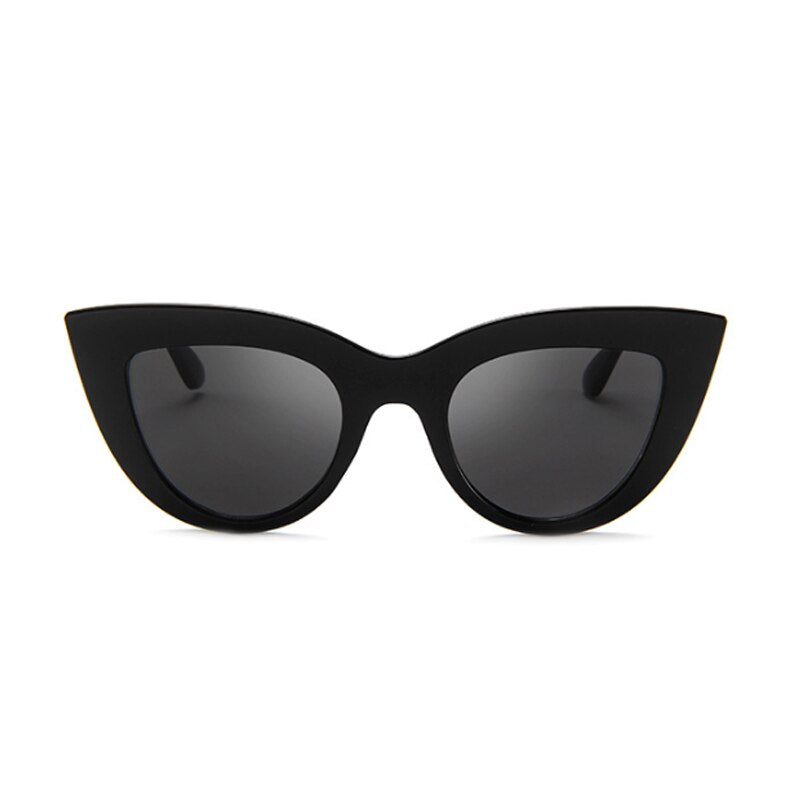 Round Cat Eye Style Sunglasses - Orchid Unique