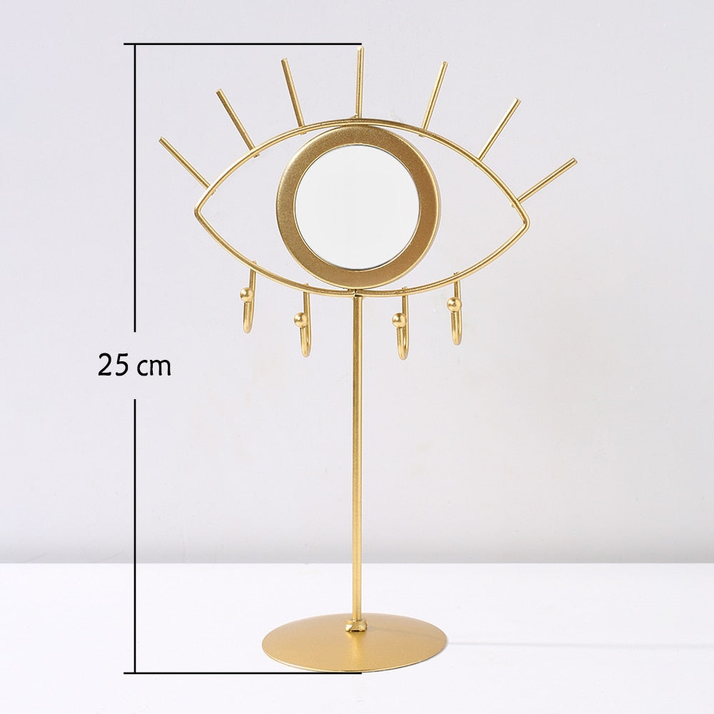 Boho Gold Eye Makeup Mirrors-Table - Orchid Unique
