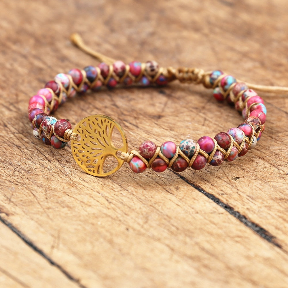 Boho Wrap Bracelet - Orchid Unique