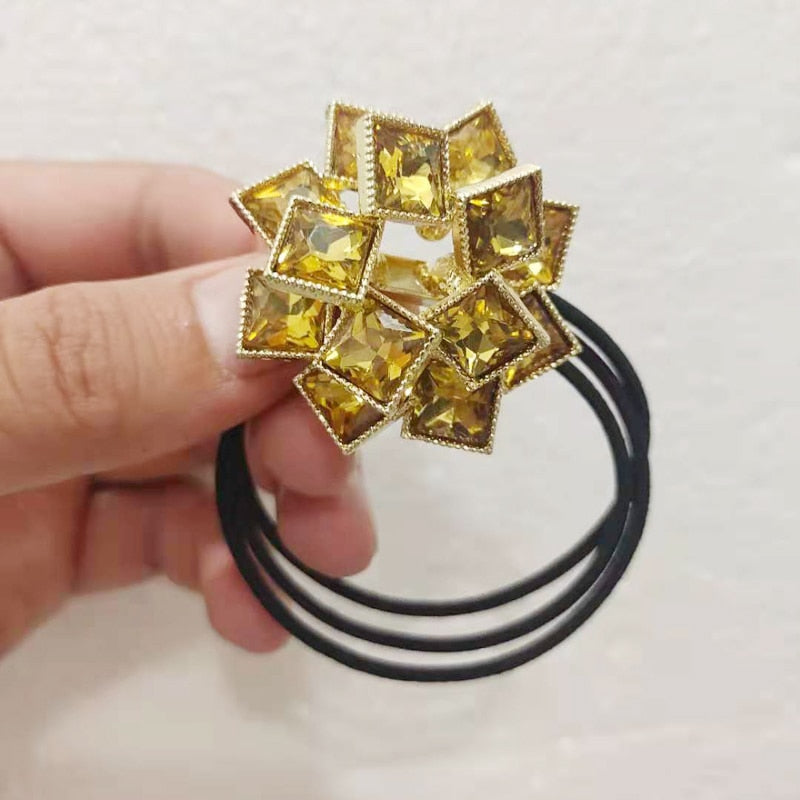 Hair Rubber Band - Orchid Unique