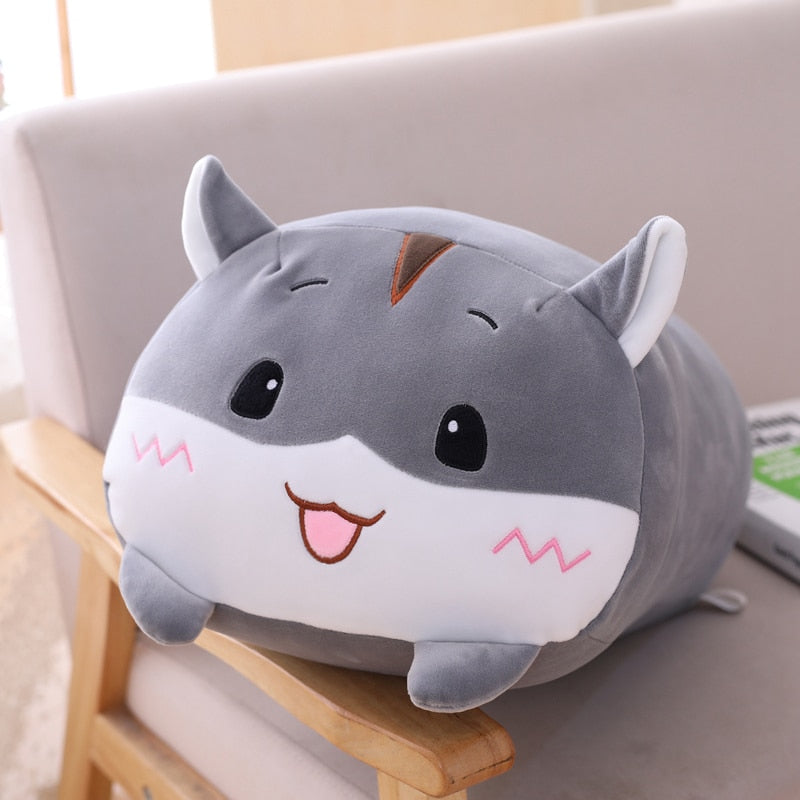 kawaii animal Pillow Cushion - Orchid Unique