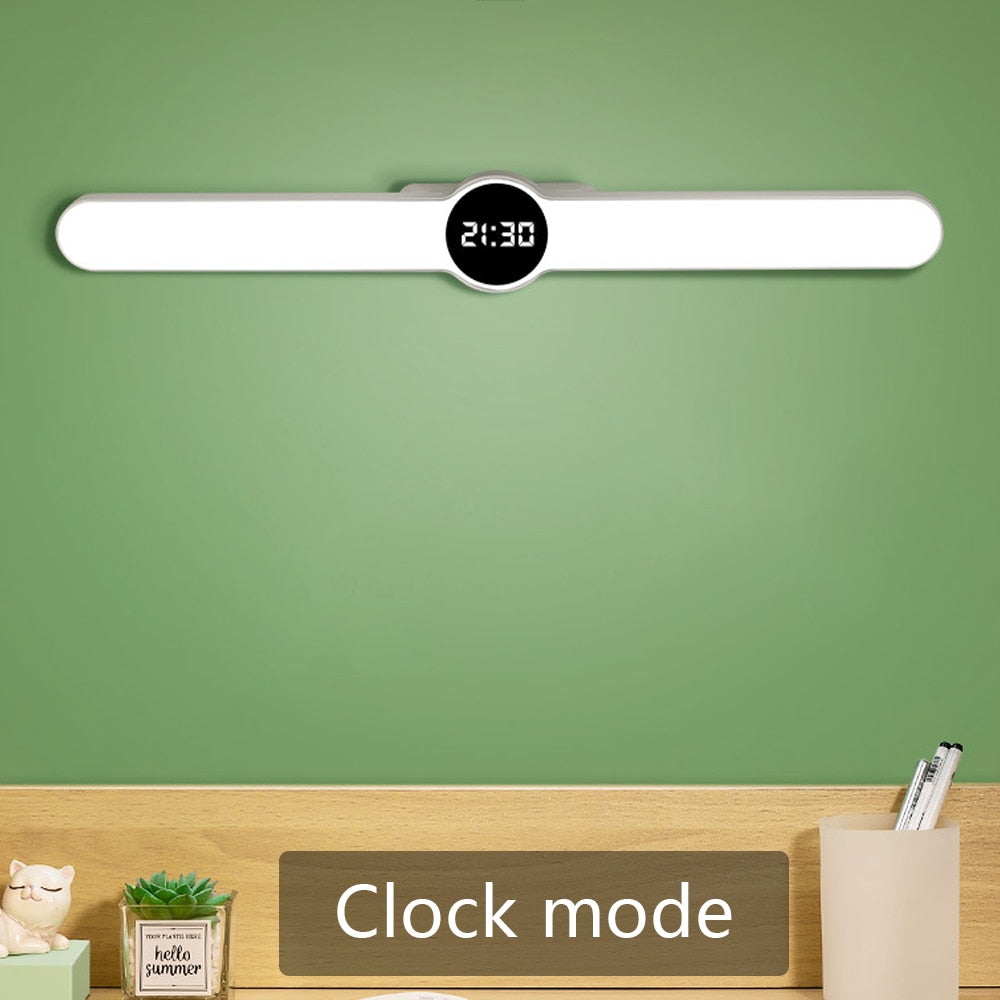 No Drilling /Magnetic Clock Lamp - Orchid Unique