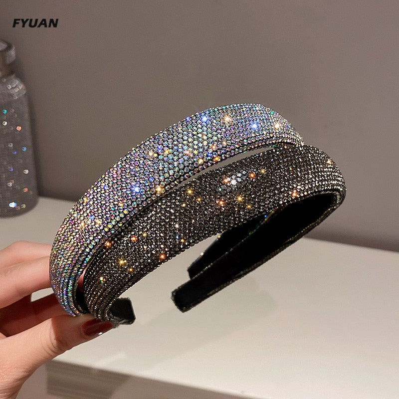 Shiny Full Rhinestone Headbands - Orchid Unique  SPECIFICATIONS Metals Type: Zinc alloy Material: CRYSTAL Material: Metal,Rhinestone Item Type: Headband Item Type: Hairwear silver-black Shiny Full Rhinestone Headbands SPECIFICATIONS Metals Type: Zinc alloy Material: CRYSTAL Material: Metal,Rhinestone Item Type: Headband Item Type: Hairwear (Store description)  2 1 94987683  (Store description) 200001033:361180#silver-200001033:200003761#black silver-black Orchid  Hair Jewelry