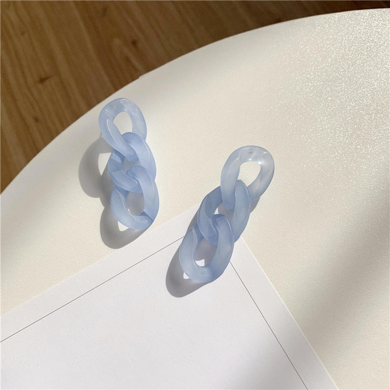 Trendy  Drop Earrings - Orchid Unique