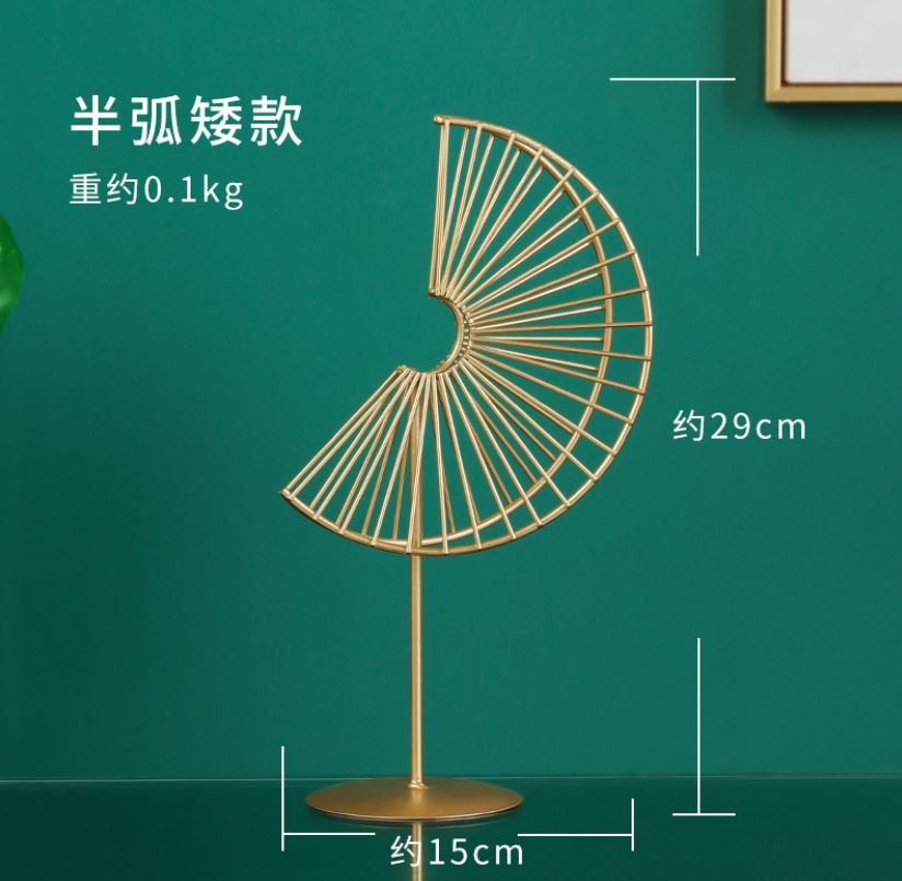 Vase + Nordic Iron Art Golden Ginkgo Leaf Plant - Orchid Unique