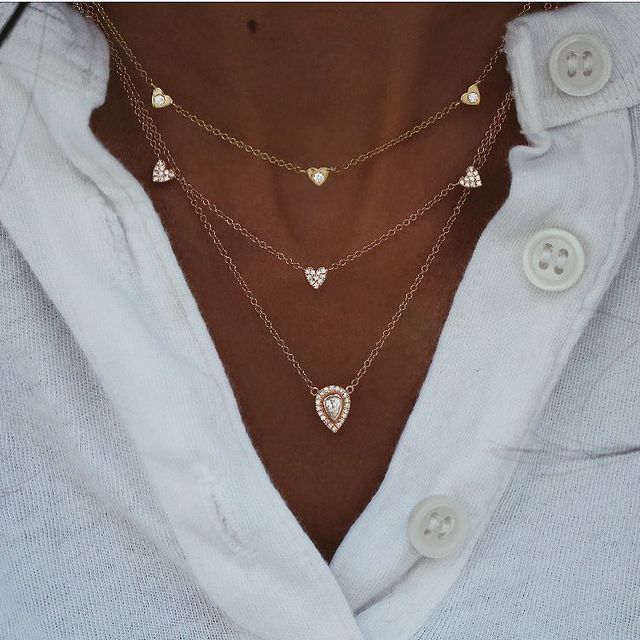 Crystal Stars Pendant Necklaces - Orchid Unique