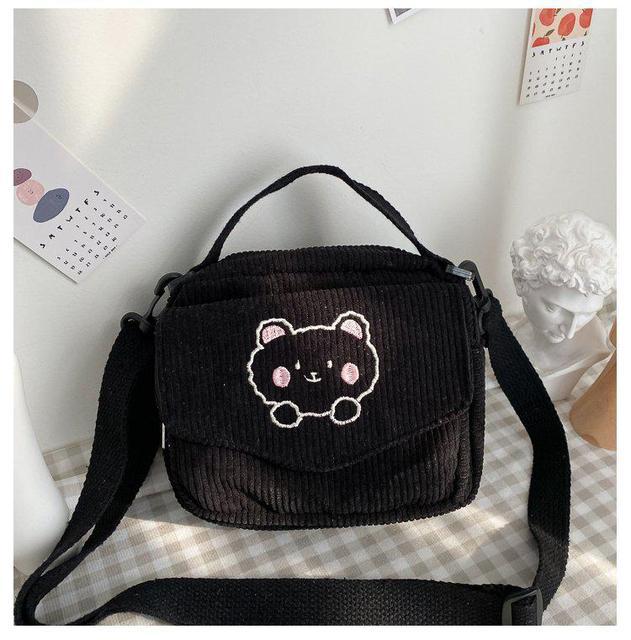 Cute Women Canvas Zipper Purse - Orchid Unique