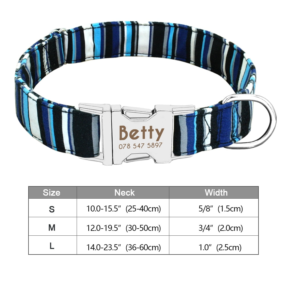 Personalized Dog Accessories Collar - Orchid Unique