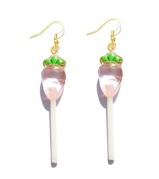Cute Handmade Earring - Orchid Unique