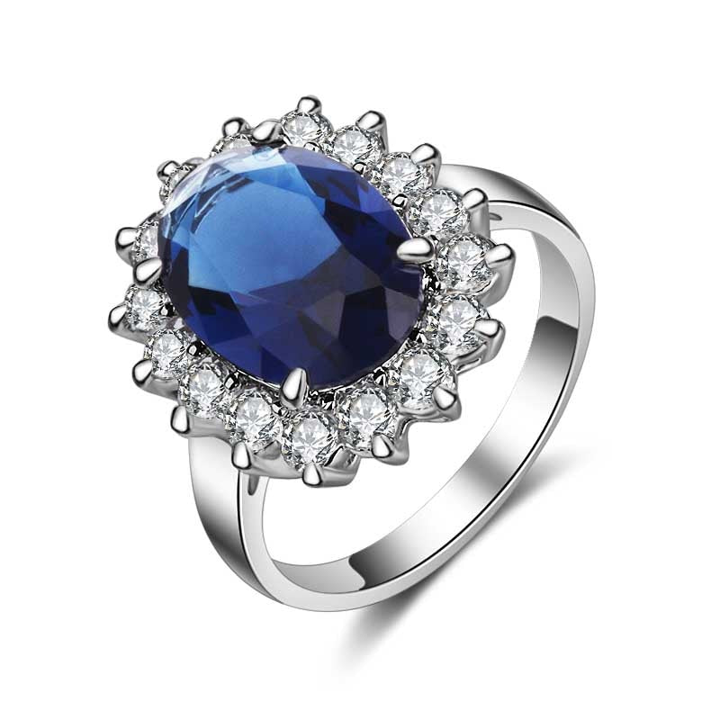Cellacity Oval Sapphire Rings - Orchid Unique