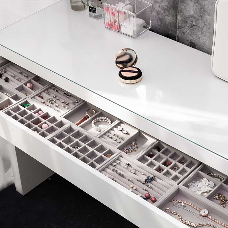 Handmade DIY Jewelry Organizer - Orchid Unique