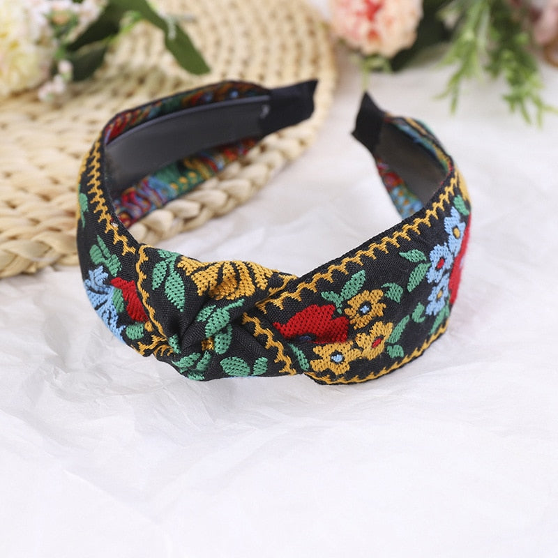 Ethnic Hairband - Orchid Unique