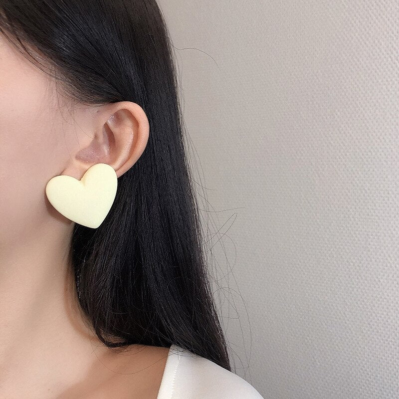 Candy Color Acrylic Earrings - Orchid Unique