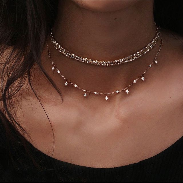 Crystal Stars Pendant Necklaces - Orchid Unique