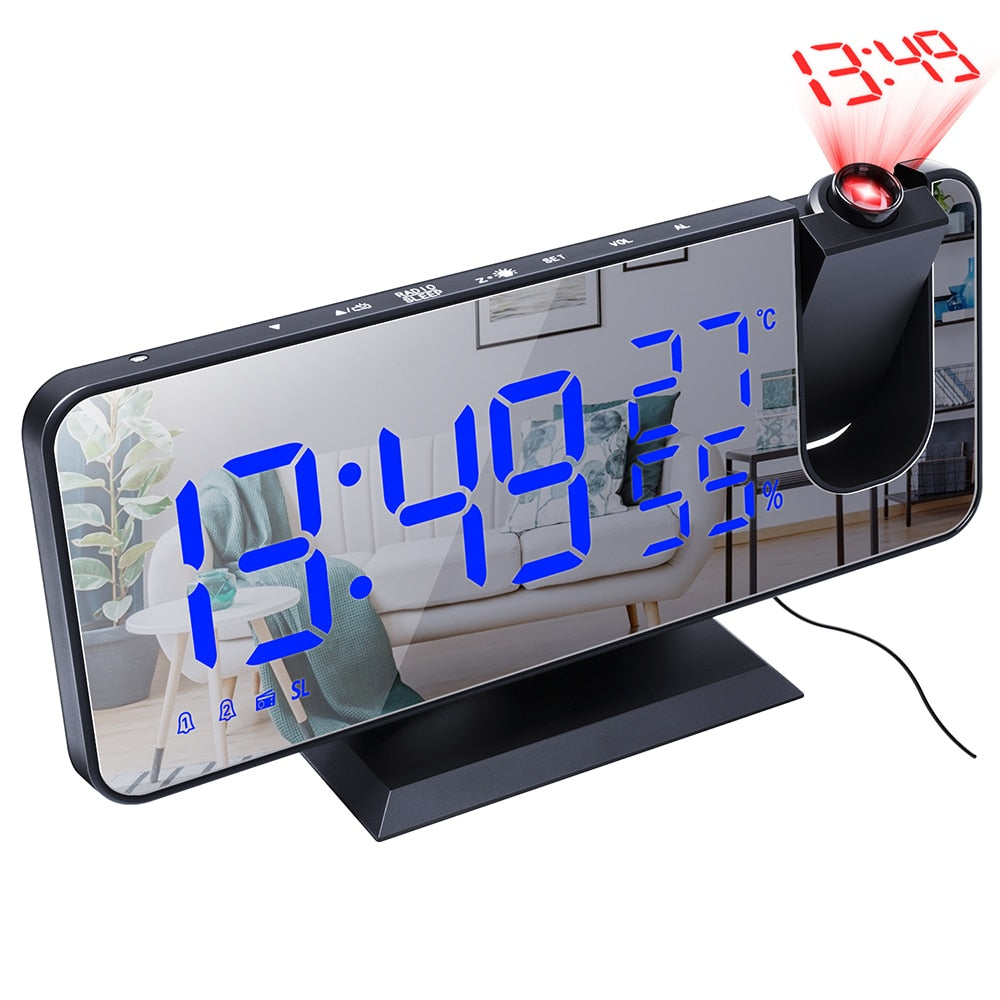Multifunctional LED Digital Alarm Clock - Orchid Unique