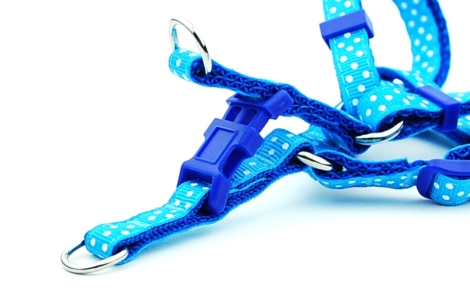 Adjustable small dog and cat harness - Orchid Unique