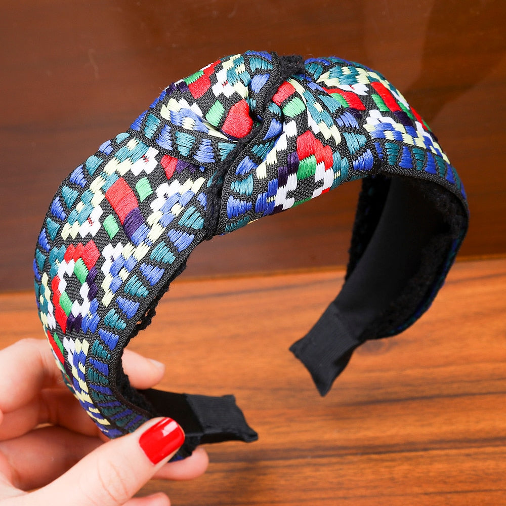 Ethnic Hairband - Orchid Unique
