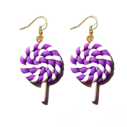 Cute Handmade Earring - Orchid Unique